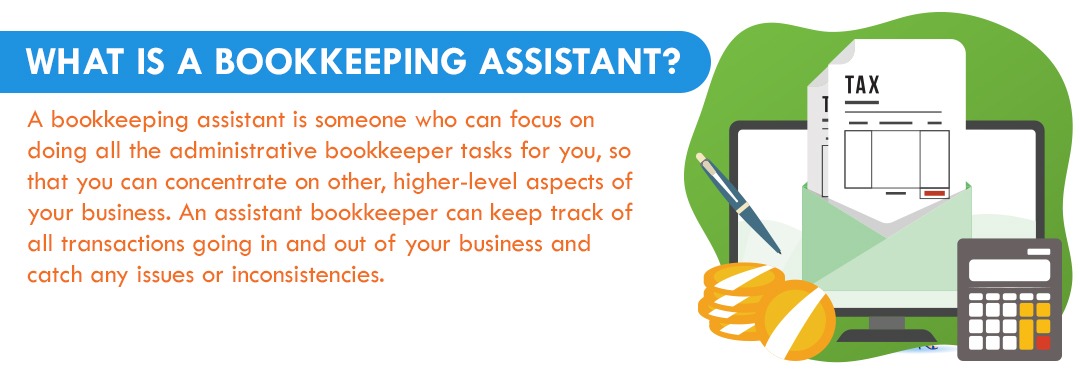 Image describing a bookkeeping assistant