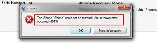 Cách khắc phục iPhone X lỗi 4013 mà không làm mất dữ liệu