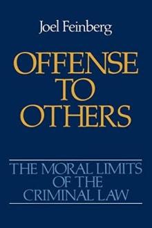 Book cover of Offense to Others