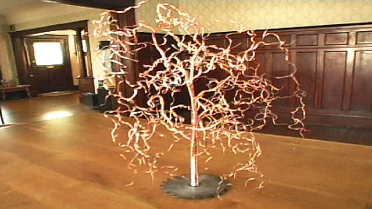 Three-Dimensional Willow Branches Decoration Idea