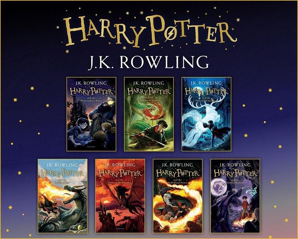 English Harry Potter Books Collection (J. K. Rowling) - Bloomsbury  Publishing