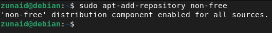add nvidia driver repos on debian