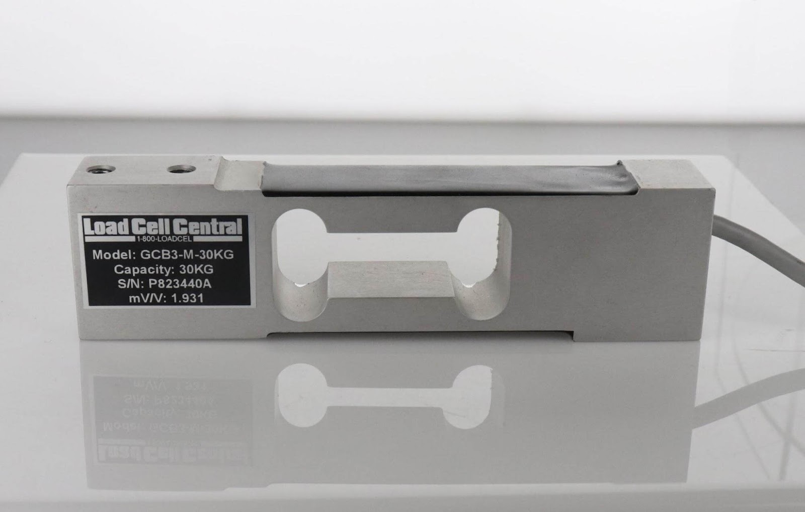 Typical bending beam load cell