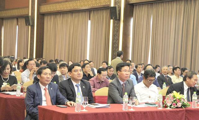 Các đại biểu tham dự Hội nghị toàn quốc triển khai công tác Hội của Hội Nhà báo Việt Nam năm 2018.