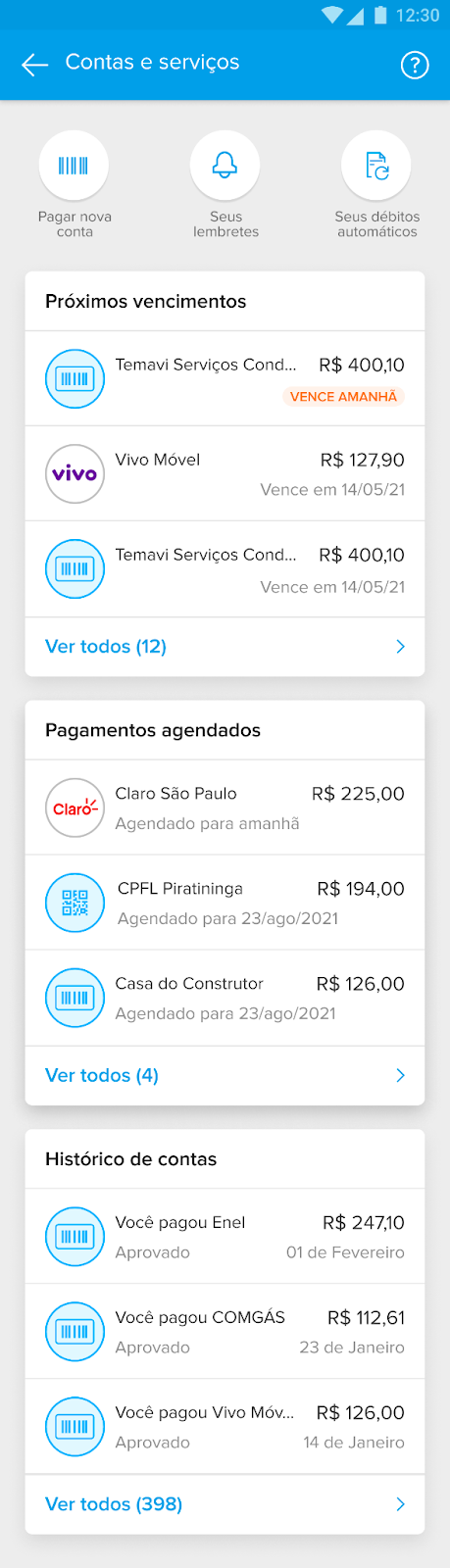 Organizar suas finanças com o App Mercado Pago 