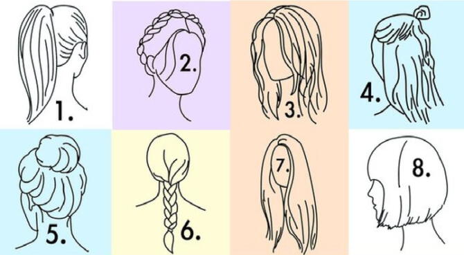 Qual penteado é o seu favorito?  Sua resposta lhe dirá algo surpreendente sobre sua personalidade