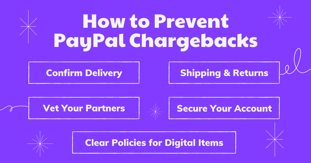 PayPal how to prevent chargebacks