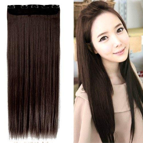 Long Straight 5 Hair Clips Hair Extensions