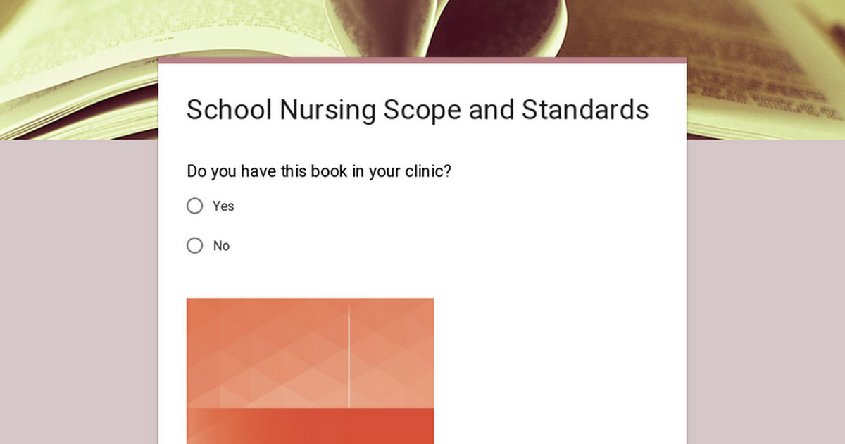 School Nursing Scope and Standards