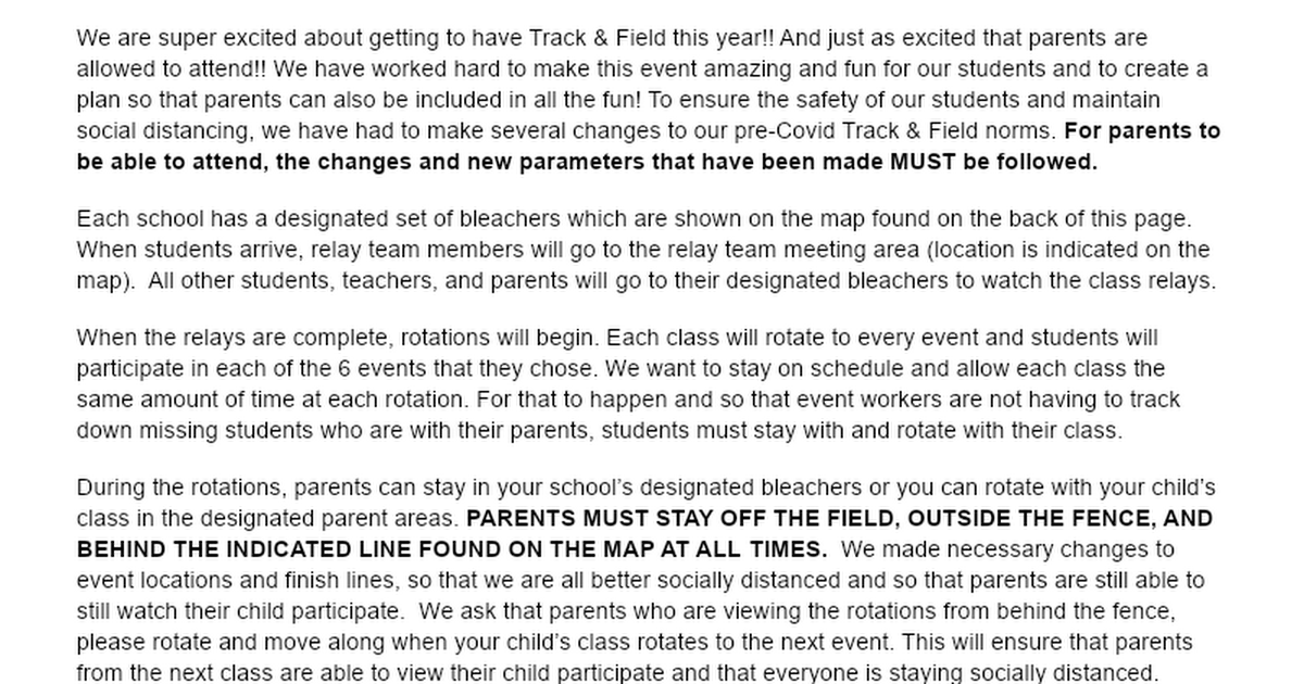T&F 2021 Guidelines and Protocol