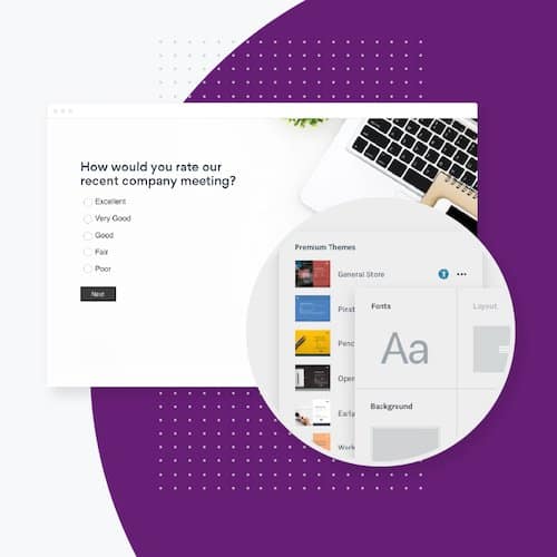 Funciones de personalización de SurveyMonkey