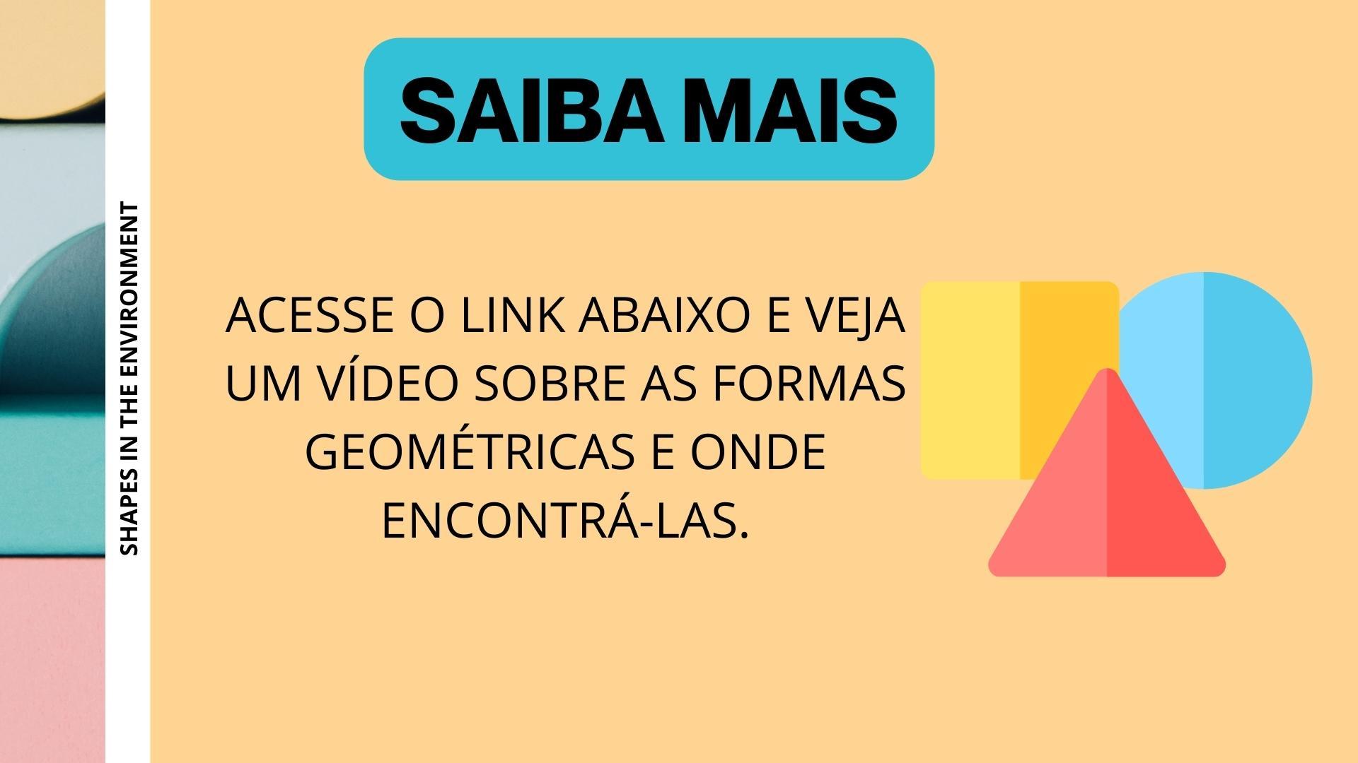 Inglês no dia a dia: Formas Geométricas 1 - (Shapes)