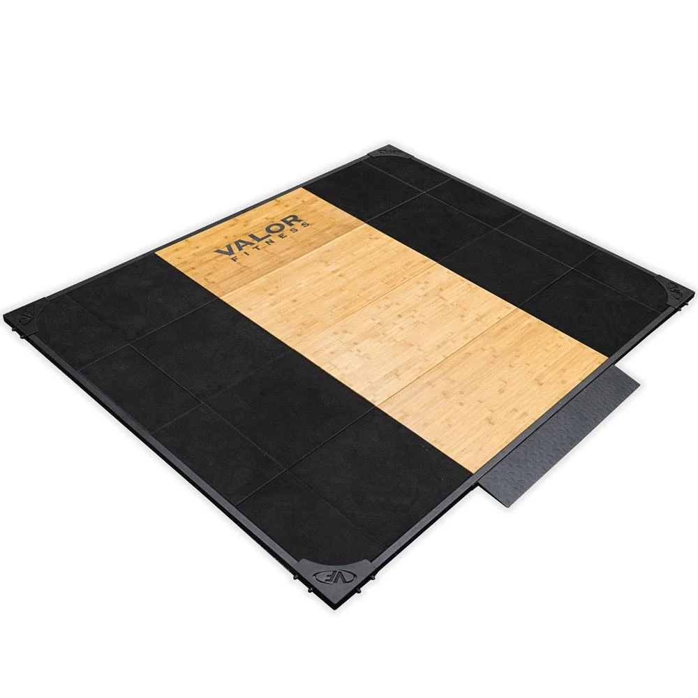 Valor Fitness Ptfm-1 Olympic Weightlifting Platform is a premium weightlifting platform meant for bodybuilders, athletes, and people who are into competitive sports