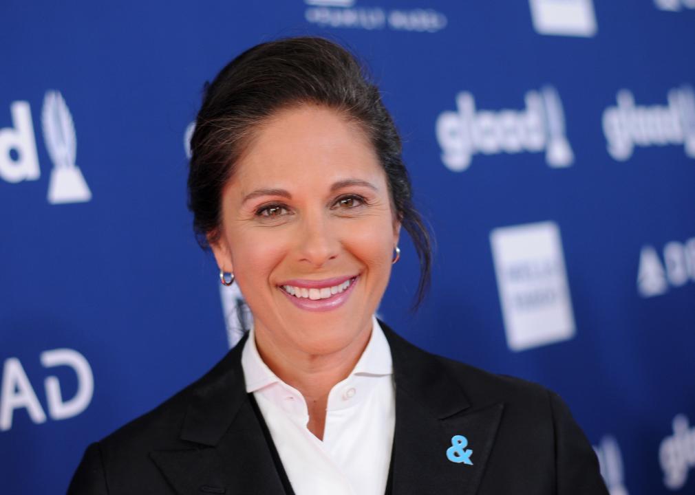 Dana Goldberg at the 29th Annual GLAAD Media Awards