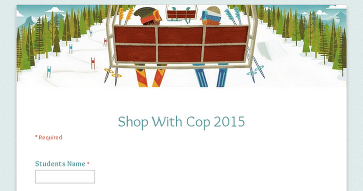 Shop With Cop 2015