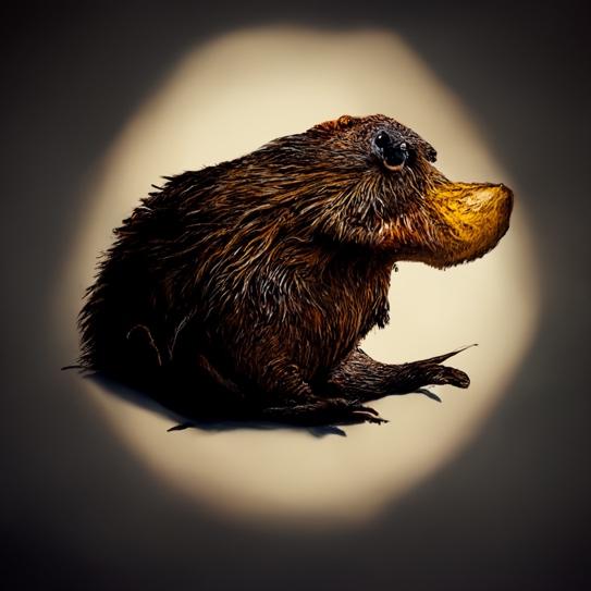 Figure 5: Beaver with a bill