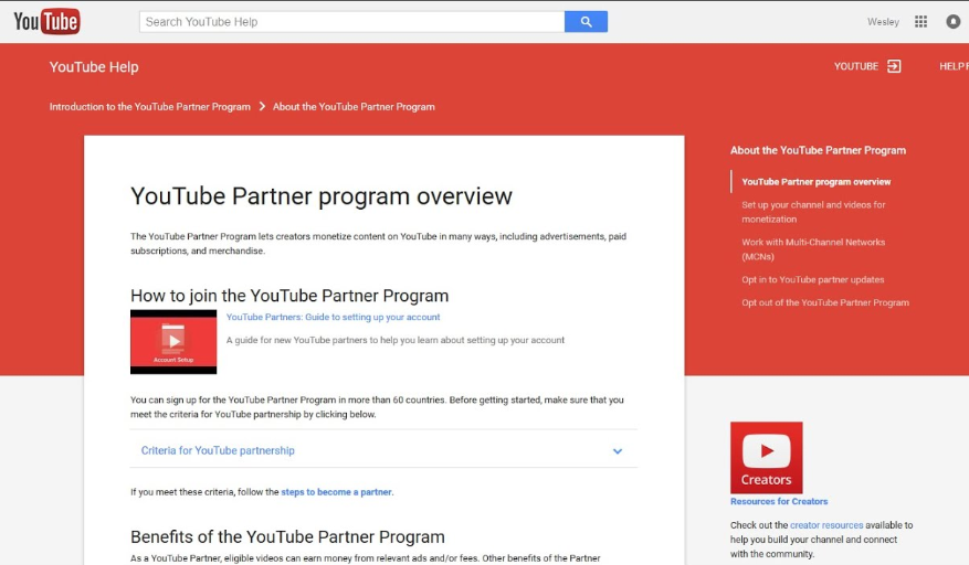 Youtube channel, Youtube monetization program, YPP, social media, content creations