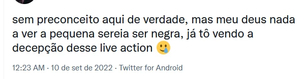 Captação realizada no Twitter