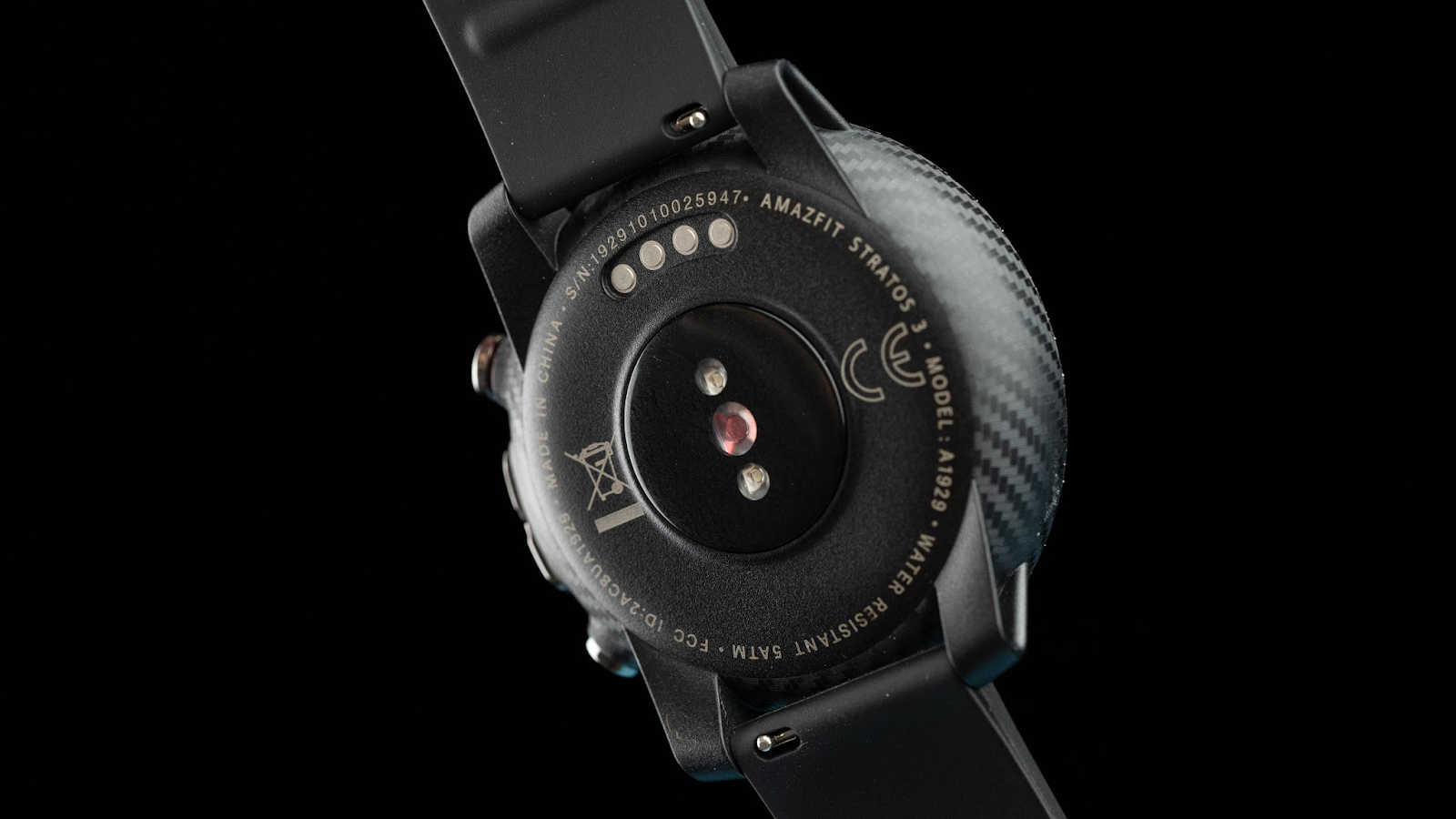 Xiaomi amazfit hot sale stratos plus black