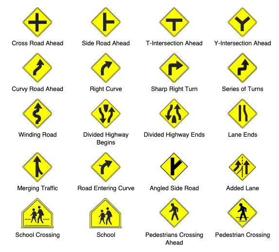 Louisiana Road Signs