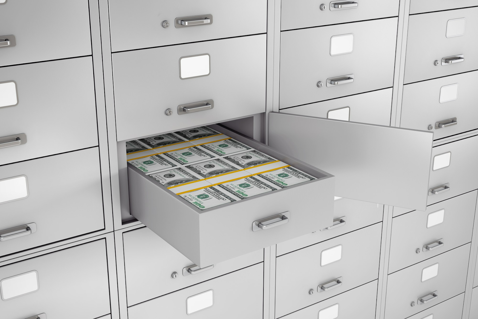 Fungsi utama dari cash drawer adalah sebagai tempat untuk menyimpan uang supaya lebih rapi dan aman