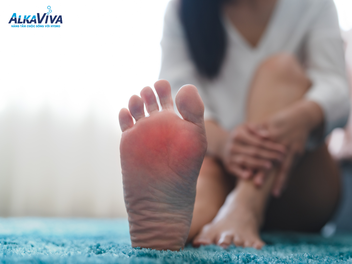 NGUYÊN NHÂN VÀ CÁCH XỬ LÝ NƯỚC ĂN CHÂN MÙA MƯA HIỆU QUẢ BẰNG NƯỚC ION KIỀM