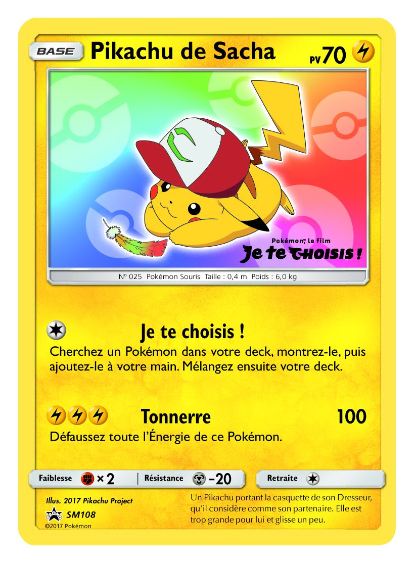 Carte Pikachu