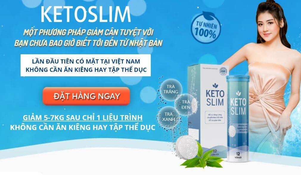 Giảm cân an toàn với Keto Slim
