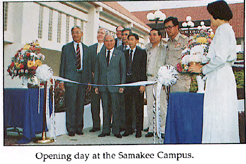 Opening Day At the Samakee Campus