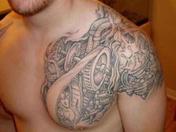 chest tattoos men