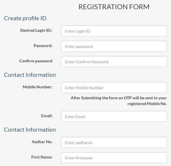 Telangana Income Certificate Online Form