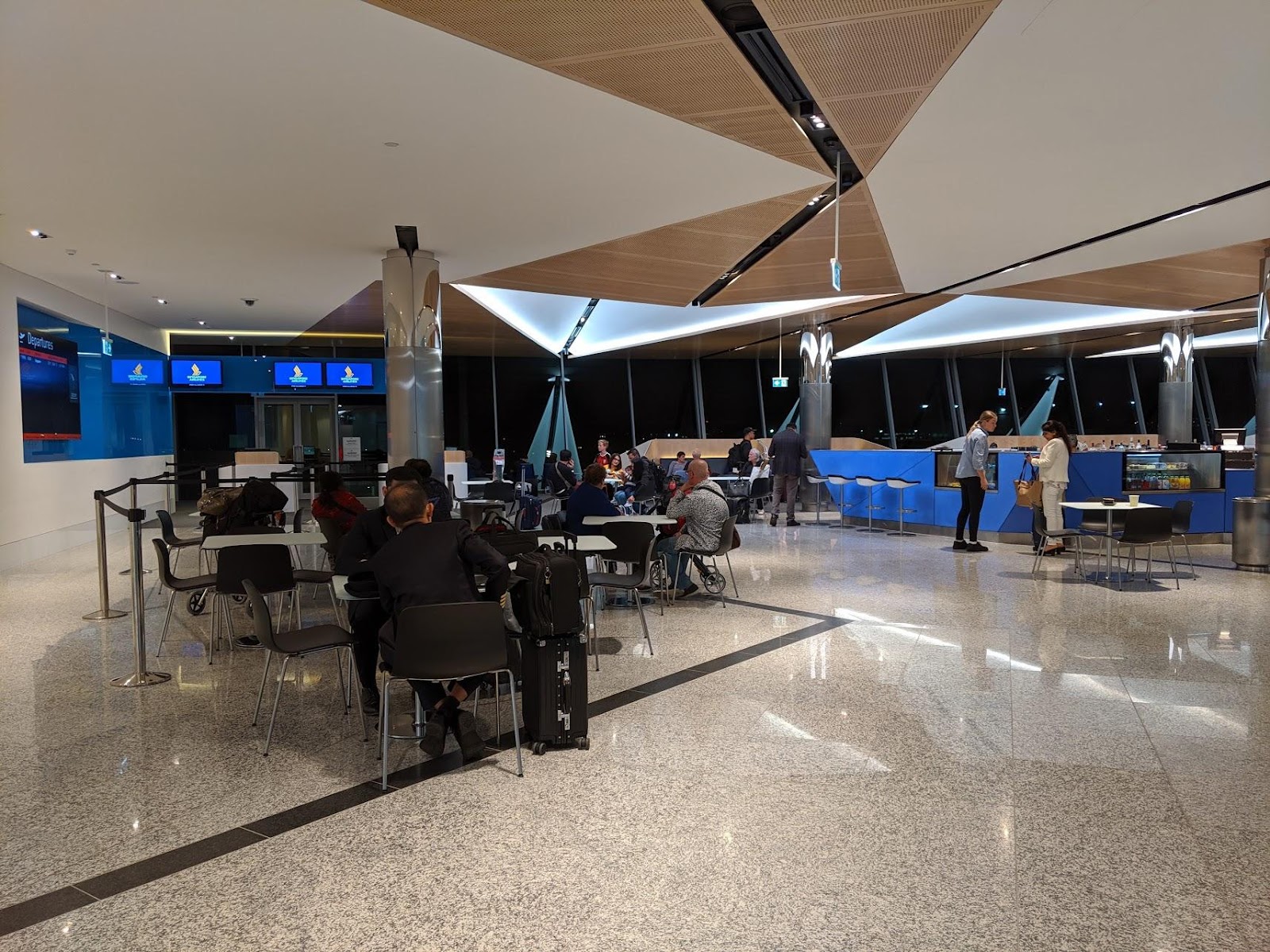 Canberra International Airport Waiting Area