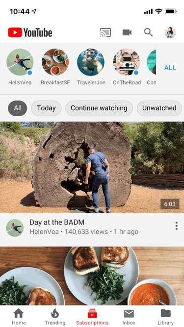 お知らせ 登録チャンネル フィードの新しいトピック機能 オプション Youtube コミュニティ