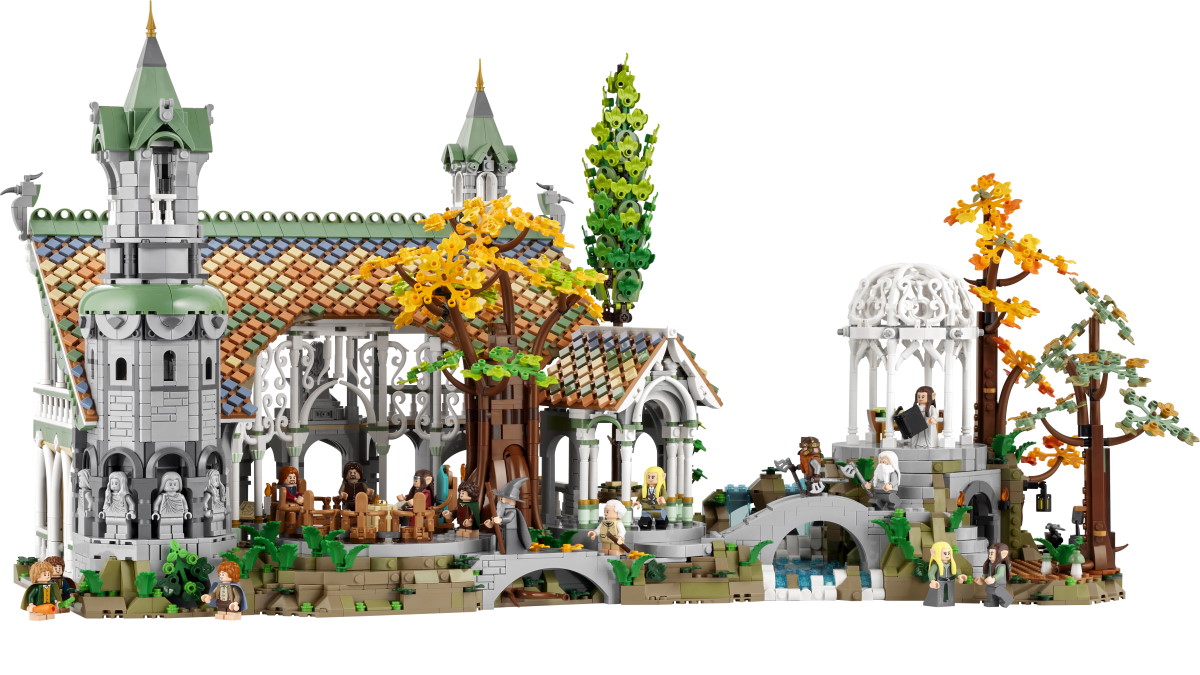 lord of the rings lego rivendell set 