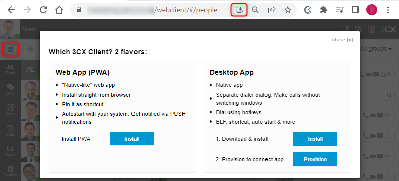 Install PWA