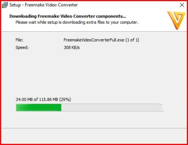  Chờ Setup phần mềm Freemake Video Converter