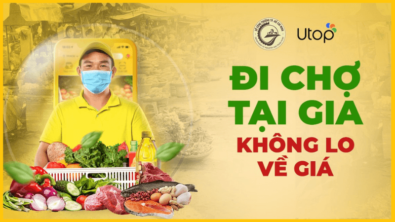 Trang bán thực phẩm online Utop