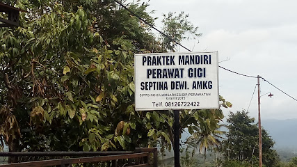 Praktek Mandiri Perawat Gigi Septina Dewi. AMKG