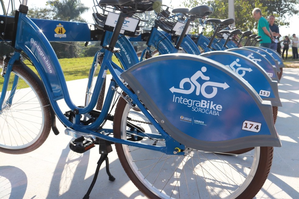 Bicicletas do projeto Integrabike — Foto: Michelle Alves – Secom/Divulgação