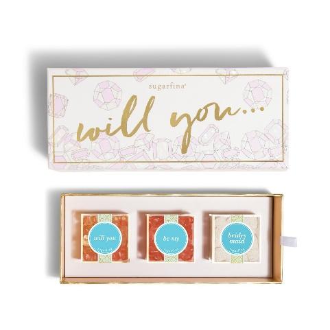 Will You Be My Bridesmaid 3pc Candy Bento Box