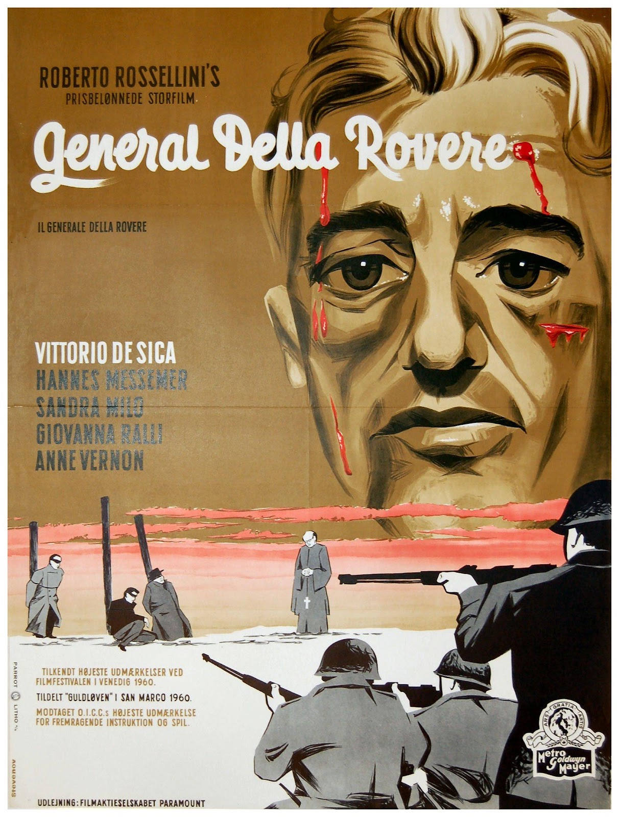 Image result for il generale della rovere 1959