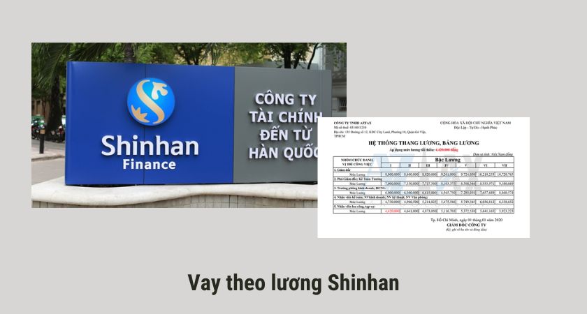 Vay theo lương Shinhan Finance