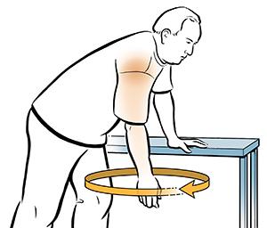 Exercises for Shoulder Flexibility: Pendulum Exercise | Saint Luke's Health  System