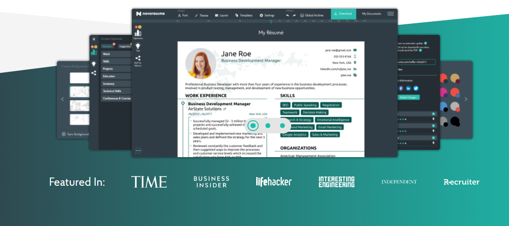 Novo Resume Builder
