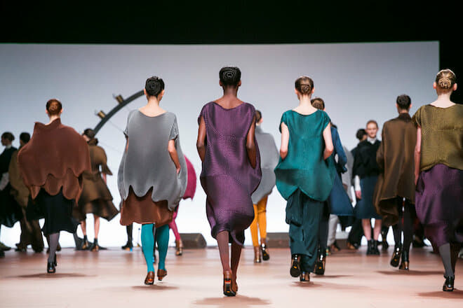 Issey Miyake Fashion Runway