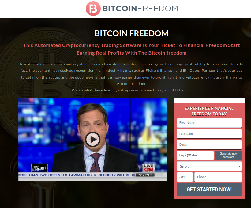 Similar design - Bitcoin Freedom