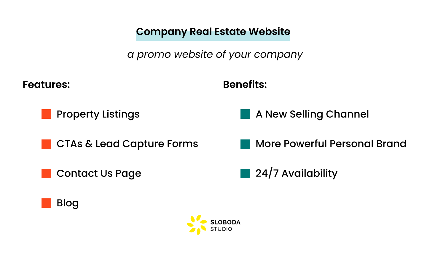 Company Real Estate Website