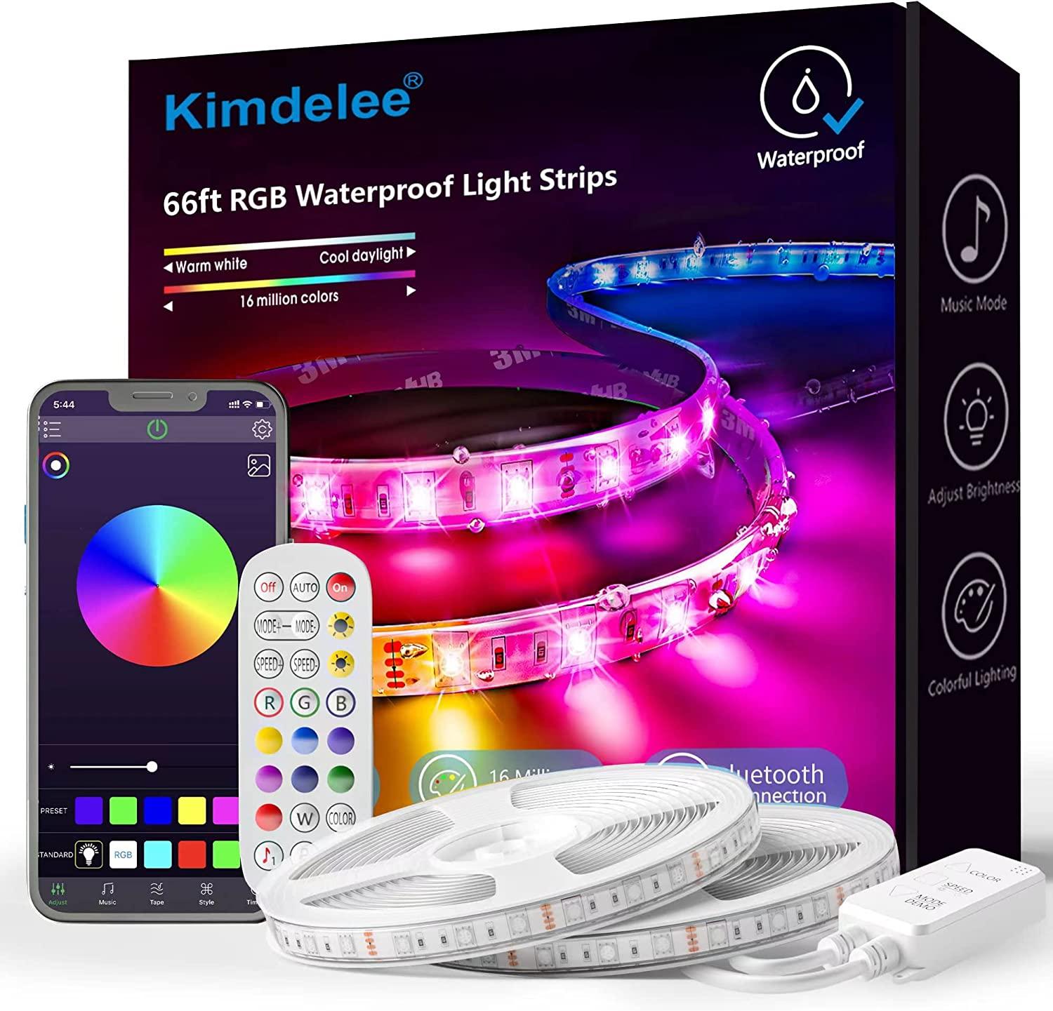 waterproof LED strip lights- Kimdelee