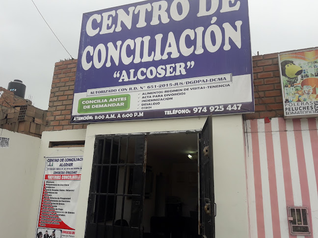 CENTRO DE CONCILIACIÓN ALCOSER - Ventanilla