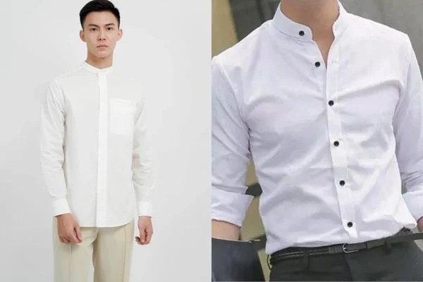 Áo sơ mi cổ tàu